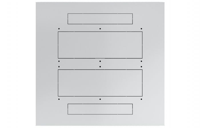 Шкаф телекоммуникационный напольный 19",47U(600x800), ШТ-НП-47U-600-800-М, передняя дверь металл ССД