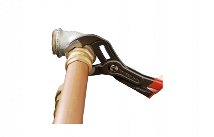 KN-8701250 COBRA® клещи переставные, зев 50 мм, длина 250 мм, фосфатированные, обливные ручки