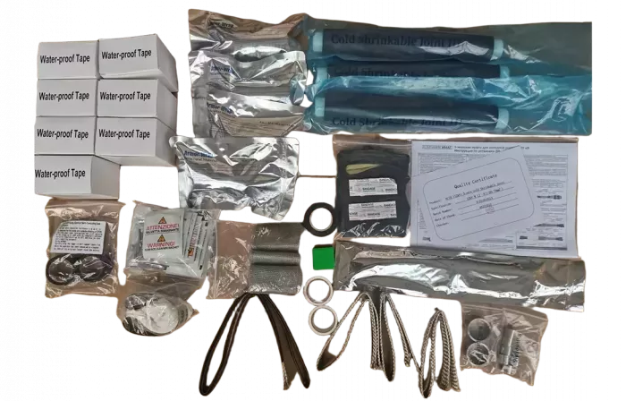 ИМАГ-Муфта-6/10-J-3х185-300 - комплект соединительной муфты холодной усадки для 3-жил. кабеля с изоляцией из СПЭ на 6/10 кВ, 3х185-300 мм2