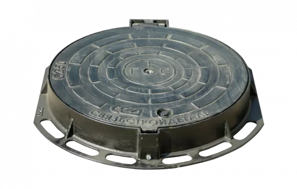 Устройство запорное люка ГТС тяжелого типа из ВЧ с замком УЗЛ-Т ССД