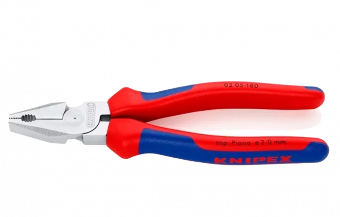KN-0205180 Плоскогубцы Knipex 0205 180мм с высоким соотношением плеч рычага