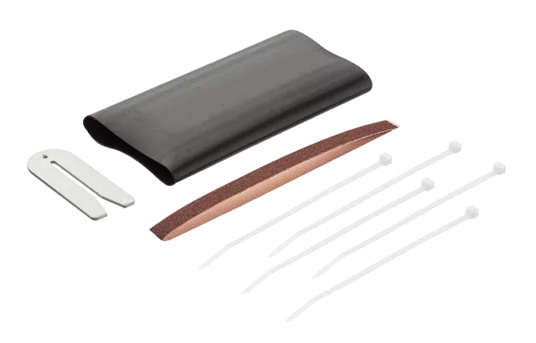 Комплект №14-ЛA для ввода ОК в муфты МТОК-ЛА9 (транзитной петли ОК с одной оболочкой или ОК с арамидными нитями без крепления силовых элементов)