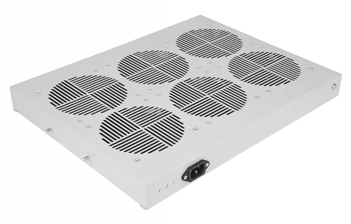 Вентиляторный модуль , 6 вентилятора с термодатчиком без шнура питания 35С ВМ-6-19" ССД