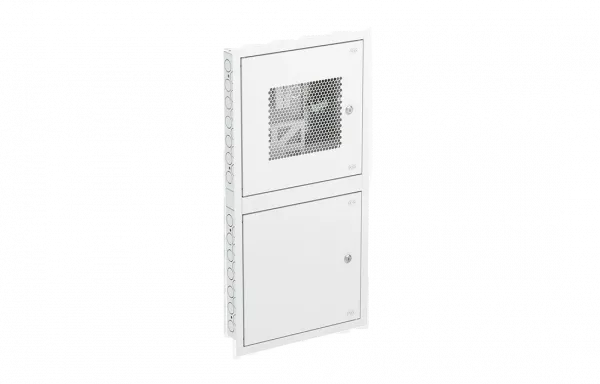 Шкаф распределительный вводной квартирный,встраиваемый(СС+ЭОМ)  4 комнаты ШРВ-К-4