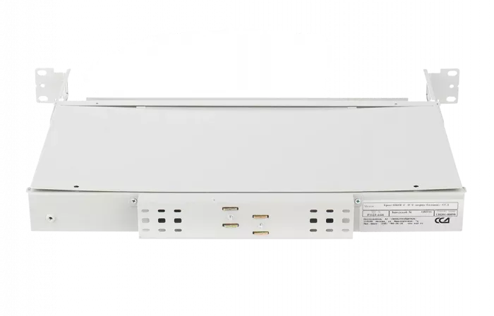 Кросс ШКОС-С -1U/2 -(корпус б/планок) ~ ССД