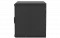 Шкаф телекоммуникационный настенный разборный черный 19”,9U(600x650), ШТ-НСр-9U-600-650-С-Ч дверь стекло ССД
