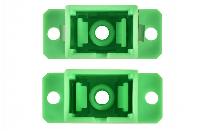 Адаптер (розетка) SC/APC SM (с фланцем)