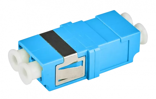 Адаптер (розетка) LC/UPC SM duplex (SC тип) бесфланцевый