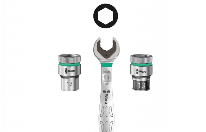 WE-056490 Tool-Check PLUS Набор бит и головок с трещоткой и отвёрткой-битодержателем, 39 пр.