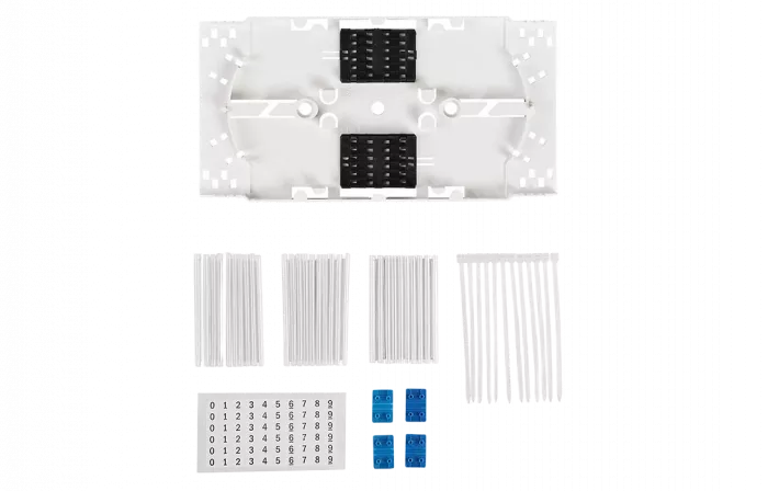 Комплект кассеты КМ-2460 (стяжки, маркеры, КДЗС 30 шт., крышка, петли) ССД