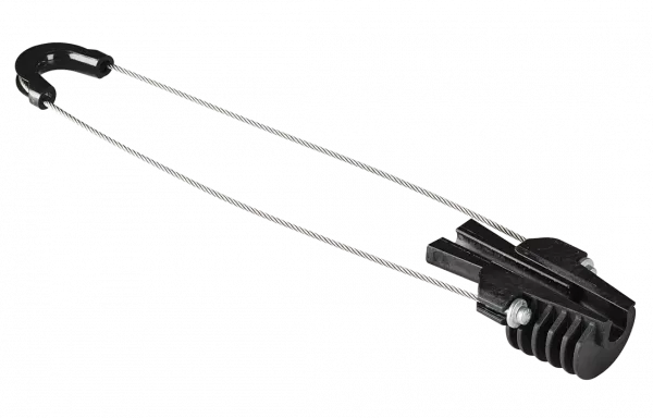 AC68 260 Зажим натяжной для 8-образных кабелей (диэл), 5-8мм, 1.4кН