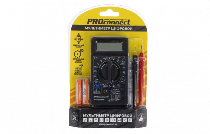 13-3013 Портативный мультиметр M838 (DT838) PROconnect
