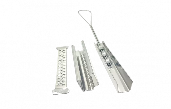 Зажим натяжной ODWAC-23 (нерж) для плоского и круглого кабеля до 6мм 2,2кН