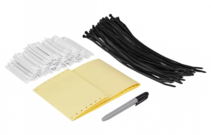 Комплект маркировочный пластмассовый КМП (в упаковке 50 комплектов и 1 маркер) ССД