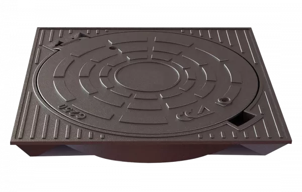 Люк квадратный "Арбат" ВЧШГ тип Т "А15-С250" (ТС) 2.7.8-60 (ОУЭ-КВ-А15-С250)