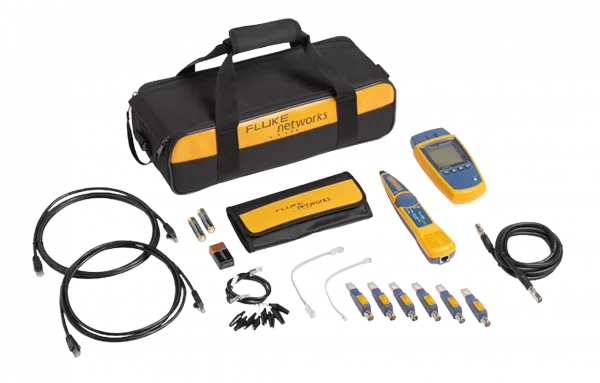 Fluke Networks MS2-KIT, расширенный комплект кабельного тестера MicroScanner 2