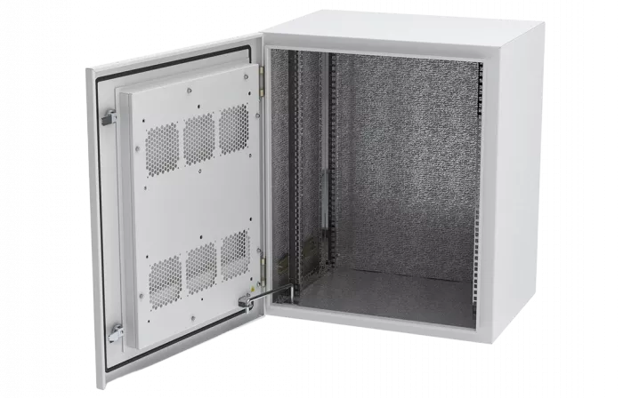 Шкаф климатический телекоммуникационный навесной 19",12U(600x650), ШКТ-НВ-12U-600-650