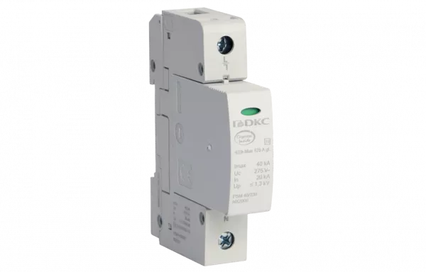 NX2011 УЗИП, класс II, 1-полюсный, L-N, 40кА (8