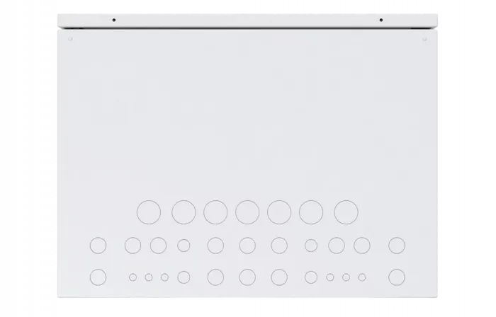 Шкаф климатический телекоммуникационный навесной 19",12U(600x650), ШКТ-НВ-12U-600-650