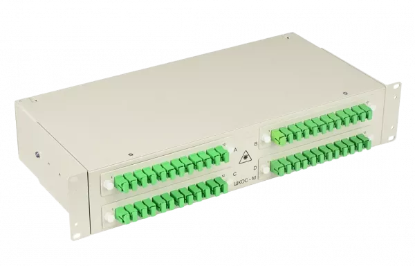 Кросс ШКОС-М -2U/4 -48 -SC    ~48 -SC/APC   ~48 -SC/APC