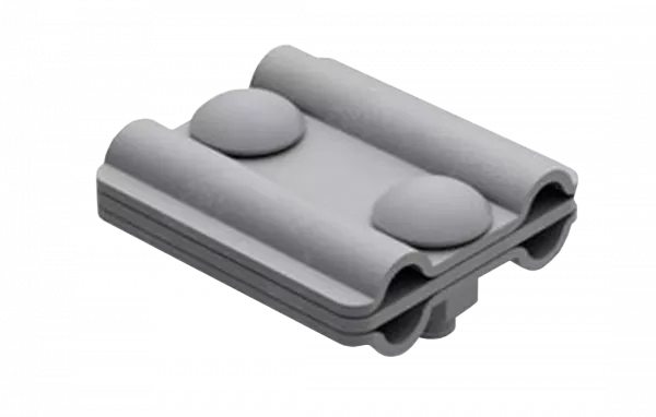 NG3107CU Параллельный зажим с разд.пластиной,медь