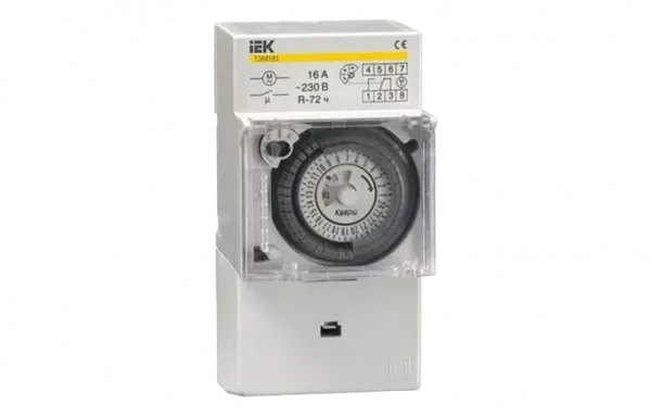 MTA20-16 Таймер ТЭМ181 аналоговый 16А 230В на DIN-рейку ИЭК