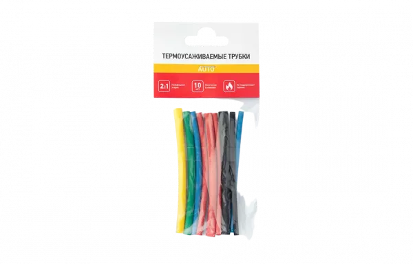 29-0101 Набор термоусадочных трубок №1 (АВТО) REXANT (упак. 10 шт)