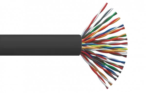 LC1-C5E25-121 ITK Кабель связи витая пара U/UTP, кат.5E, 25 пар 25х2х24AWG solid, LSZH, 500м, серый