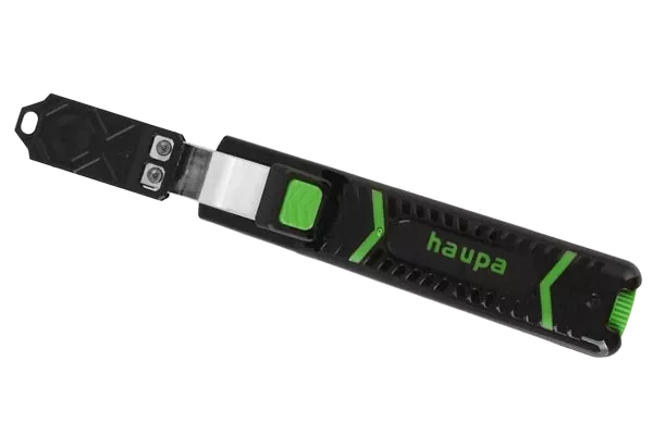 200031 Нож для снятия изоляции 8- 28 мм, с крюком Haupa