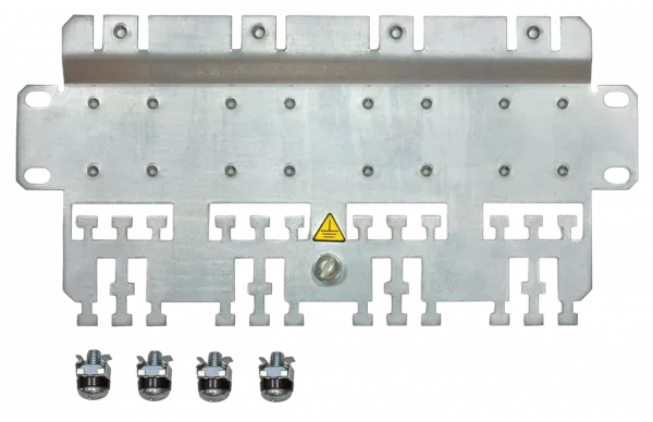 Панель несущая 10" 3U для 4 ВКР-3 ВОКС ССД