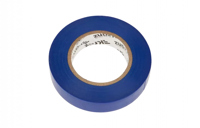 KR-09-2105 Изолента ПВХ KRANZ 15 мм х 25 м, синяя, упаковка 5 роликов
