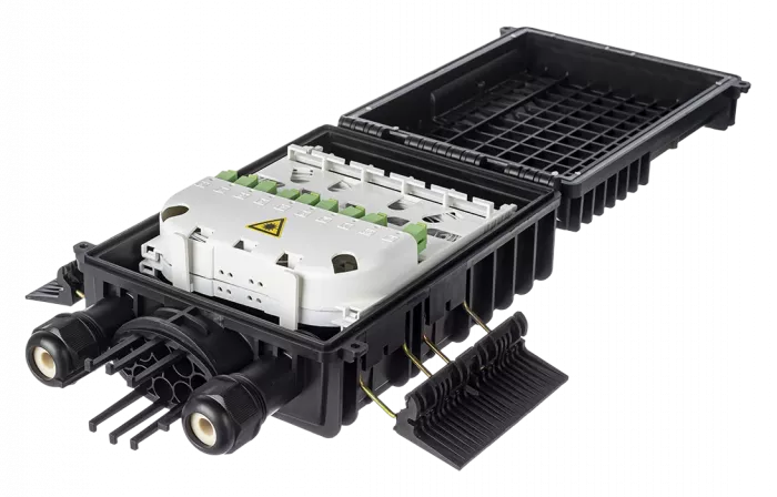 Муфта-кросс МКО-Ш1/С09-1PLC8-SC/APC-10SC-9SC/APC-1SC/APC ССД