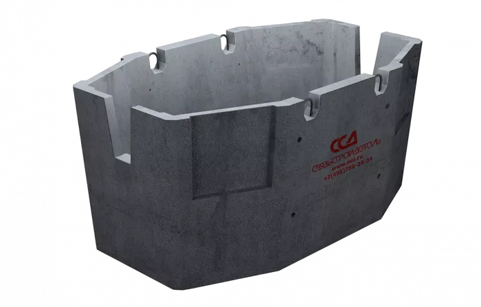 Колодец ККСр-3-80 ГЕК (В20) в гидроизоляции