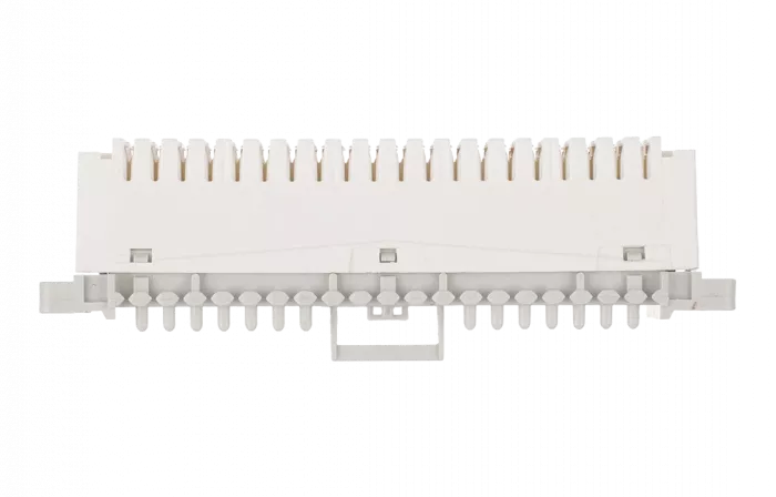 Плинт ПВТ-10Р Эконом, LSA plus,10 пар неразмыкаемые контакты 0...9