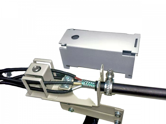 Узел ввода ОК ВКР-1 с транспортными трубками (кабель с гофрированной стальной лентой) ВОКС ССД