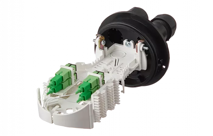 Муфта-кросс МКО-Ц8/С09-1PLC4-SC/APC-5SC/APC-1SC/APC ССД