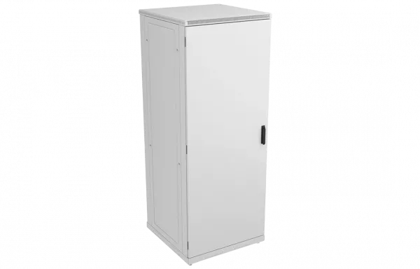 Шкаф телекоммуникационный напольный 19",42U(800x1000), ШТ-НП-42U-800-1000-М, передняя дверь металл ССД