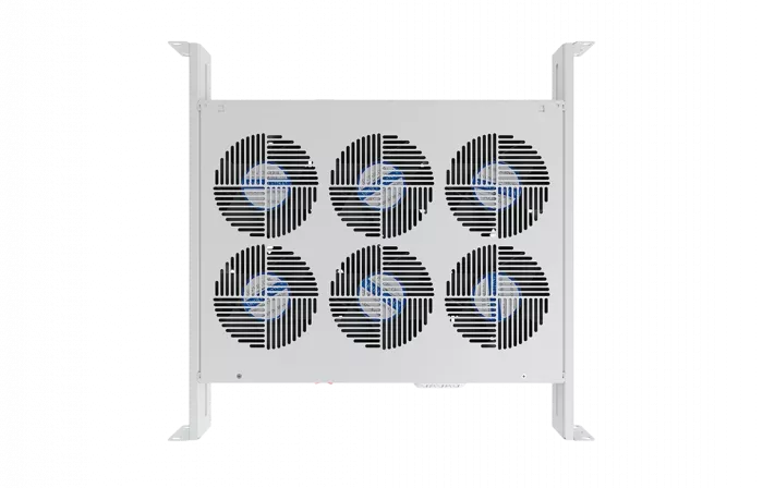 Вентиляторный модуль , 6 вентиляторов с термореле  ВМ-6-19"-Т ССД