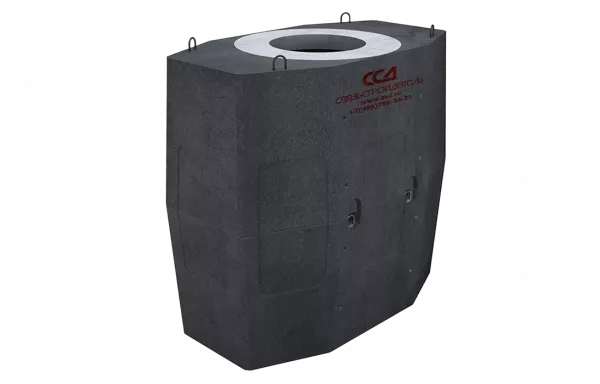 Колодец ККСр-3,5М-10(80) ГЕК (B25) в 2х слойной гидроизоляции