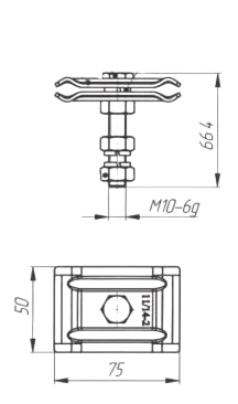 Зажим шлейфовый ЗКШ-1-11/14-2 ССД