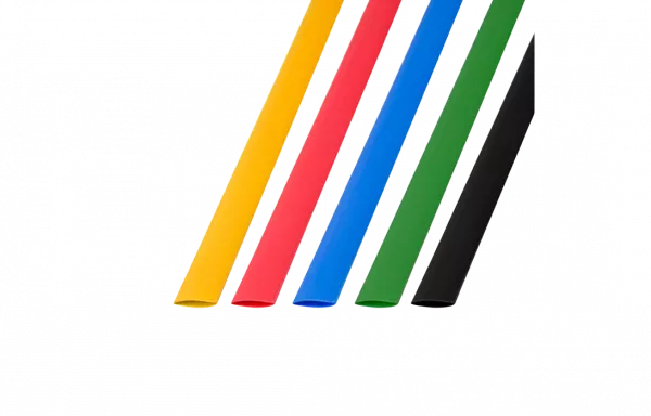 29-0160 Набор термоусадочной трубки REXANT 10,0/5,0 мм, пять цветов, упаковка 50 шт. по 1 м