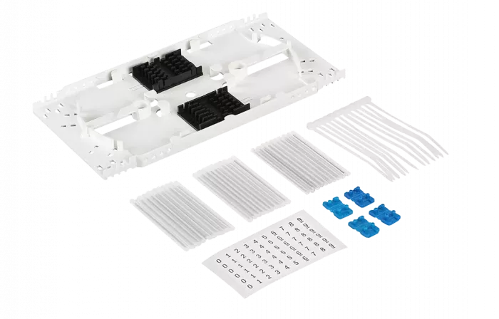 Комплект кассеты КМ-2460 (стяжки, маркеры, КДЗС 30 шт., крышка, петли) ССД