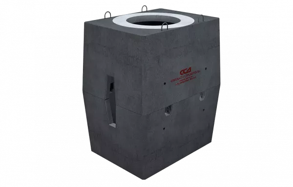 Колодец ККСр-2-10(80) ГЕК (B20) в гидроизоляции