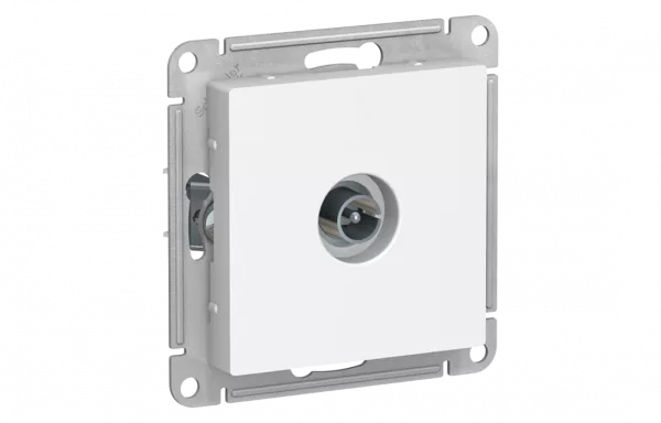 ATN000193 - AtlasDesign TV АНТЕННА коннектор, механизм, БЕЛЫЙ