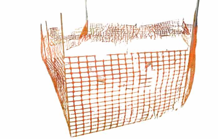 А-95/1/50 Аварийное ограждение 45х95мм (рулон 50м), оранжевое