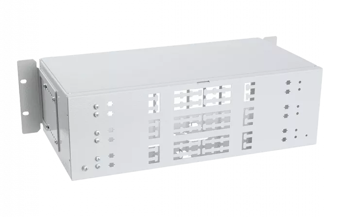 Кросс ШКОС-Л -3U/6 (корпус б/планок,б/ЗИП,б/кассеты) ССД