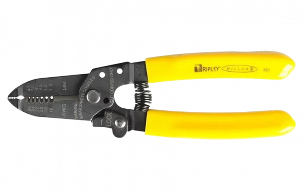 Стриппер Miller T-типа Multi-Wire 821 для снятия оболочек 0.4-1.3 мм (26-16 AWG)