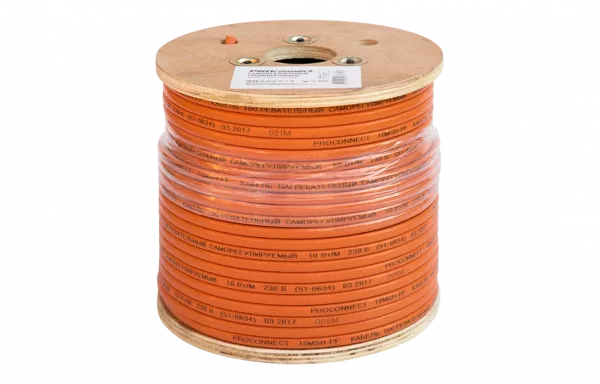 51-0634 Кабель греющий саморегулирующийся PROconnect, пищевой, 10MSR-PF (10Вт/1м), 100 м