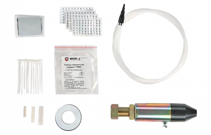 Комплект для ввода грозотроса в муфту МОПГ-М КВГ 17-20/3х(2-3,6) ССД