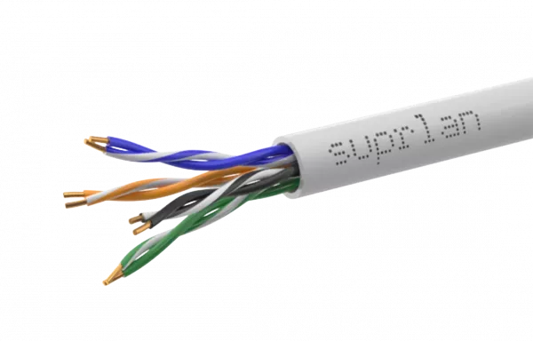01-0320-1 SUPRLAN Standard UTP 5e 4x2xAWG24 Cu LSZH нг(А)-HF In. 305м (RUS)